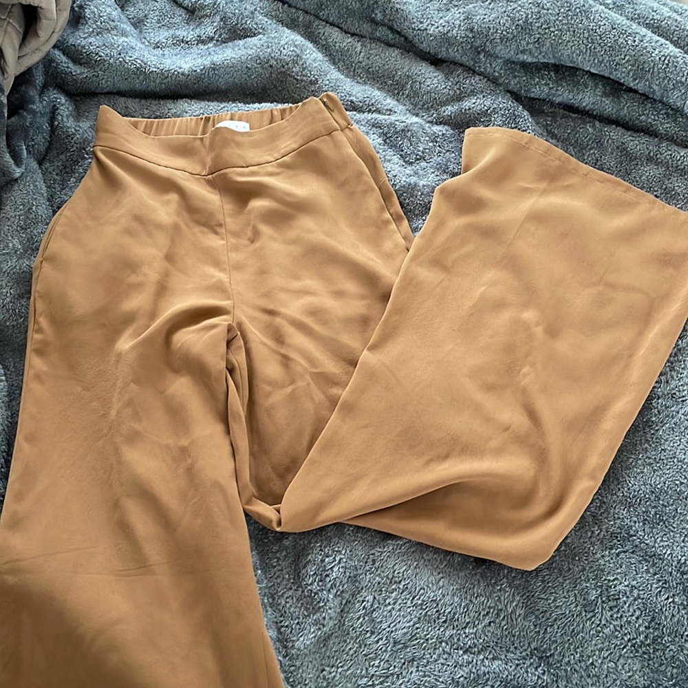 Gold Highwasted business pants